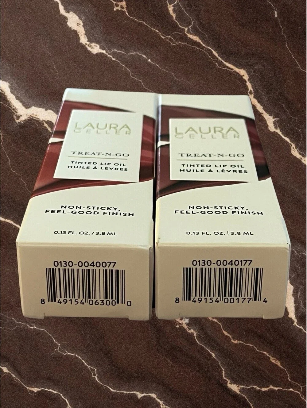 2 Laura Teller Treat N Go Tinted Lip Oil Lipstick *TOP TIER *RUNNER UP Set BNIB